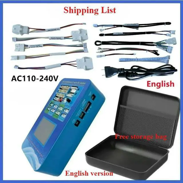 Main image of AC110-240V Touch Screen Refrigerator Tester, Multifunctional Valve & DC Fan Diagnostic Tool