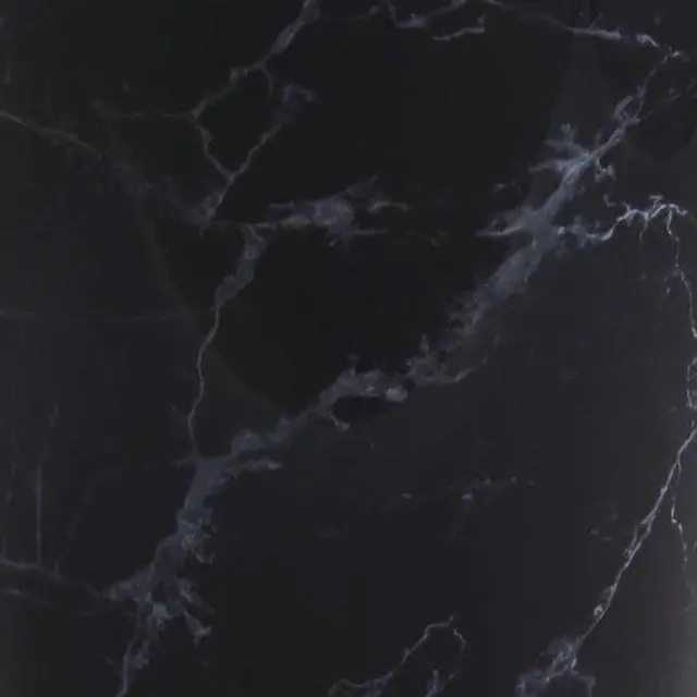 Alt view image 4 of 5 - Mainstays Bathroom Trash Can, 5 Gallon Small Plastic Garbage Bin with No Lid, Black Marble