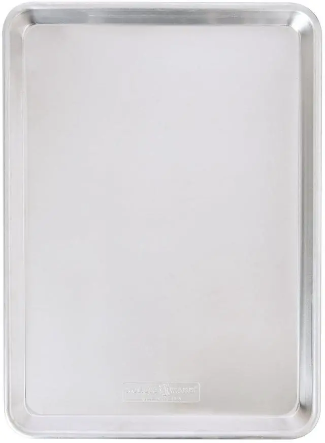 Main image of Nordic Ware Naturals 18" x 13" Aluminum Half Sheet, Rectangular Cookie & Baking Sheet Pan