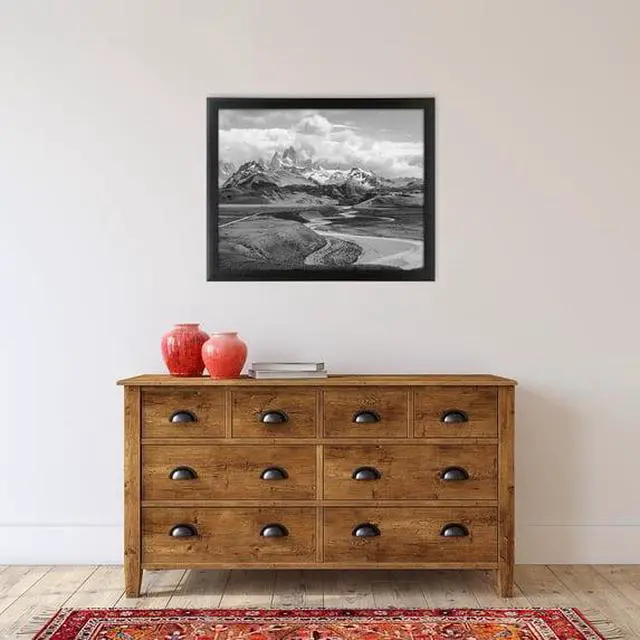 Alt view image 2 of 6 - Mainstays 18x24 Picture Frame Black Museum Profile Wall Photo Frame