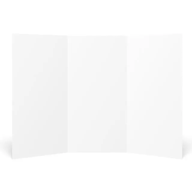 Alt view image 4 of 7 - Pen+Gear White Tri-Fold Foam Board, 36" x 48"