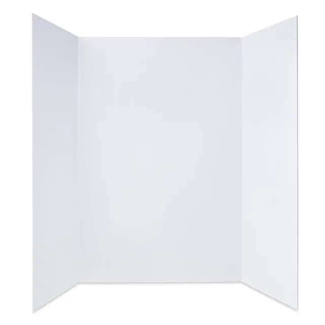 Alt view image 3 of 7 - Pen+Gear White Tri-Fold Foam Board, 36" x 48"