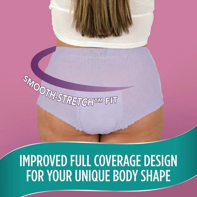 Alt view image 2 of 7 - Assurance Women's Incontinence and Postpartum Underwear, S/M, Maximum Absorbency, 36 Count