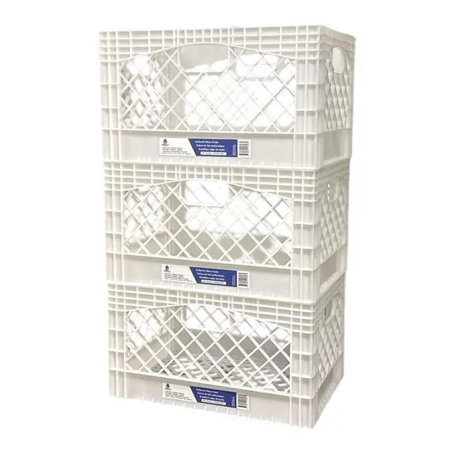 Alt view image 3 of 6 - Gorilla Crate 24QT Milk Crate White