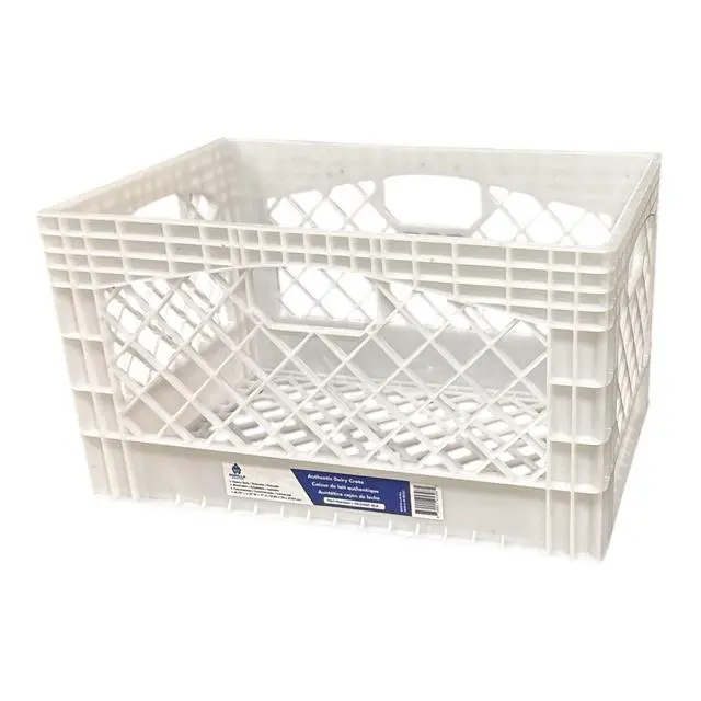 Alt view image 5 of 6 - Gorilla Crate 24QT Milk Crate White