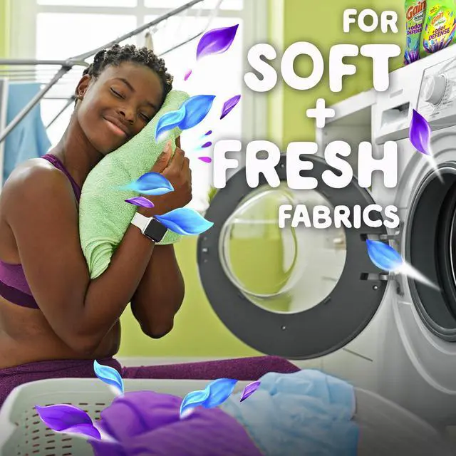 Alt view image 5 of 7 - Gain Odor Defense Liquid Fabric Softener, Freshness + Odor Protection, Super Fresh Blast Scent, 35 fl oz, 48 Loads