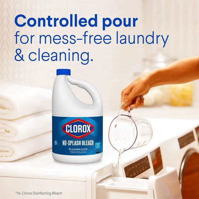 Alt view image 4 of 6 - Clorox No Splash Bleach, 77 fl oz