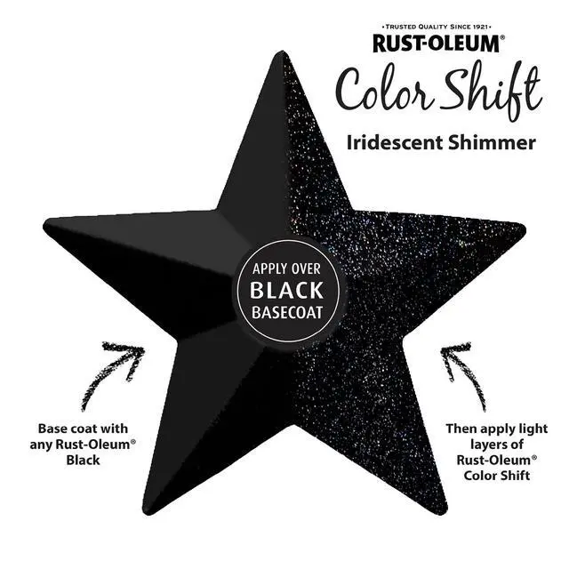 Alt view image 3 of 6 - Iridescent, Rust-Oleum Color Shift Spray Paint-384335, 11 oz