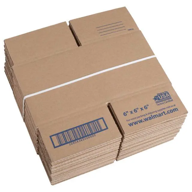 Alt view image 6 of 6 - Pen+Gear Recycled Shipping Boxes, 6 in. L x 6 in. W x 6 in. H, 30-Count