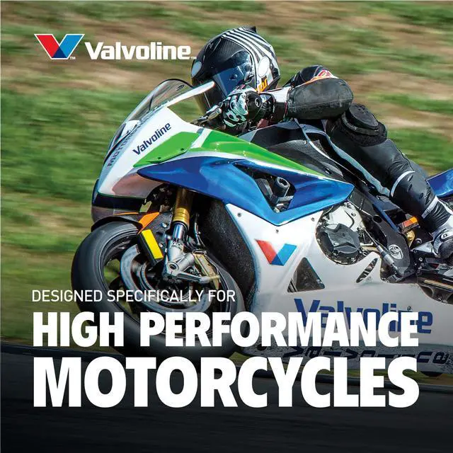Alt view image 5 of 6 - Valvoline 4-Stroke Motorcycle Conventional 10W-40 Motor Oil 1 Quart