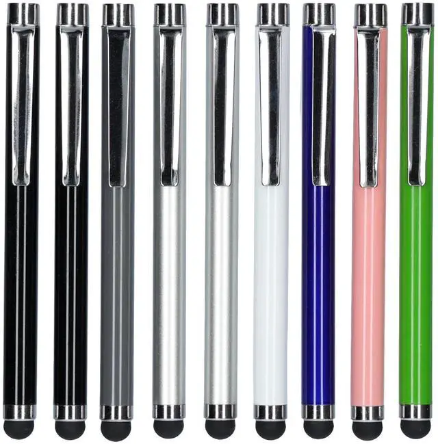 Main image of onn Stylus Pens Set, Multicolor, 10 Count