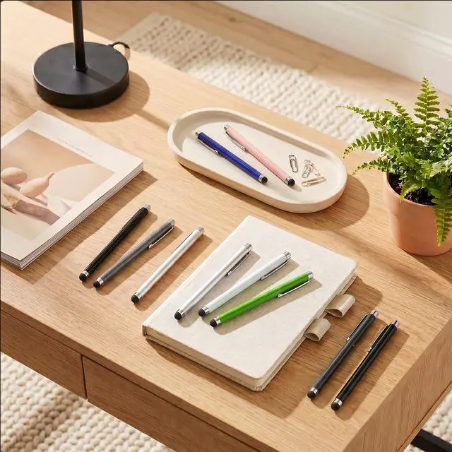Alt view image 5 of 6 - onn Stylus Pens Set, Multicolor, 10 Count