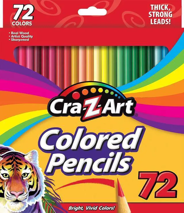 Main image of Cra-Z-Art Classic Colored Pencils, 72 Count, Assorted Colors