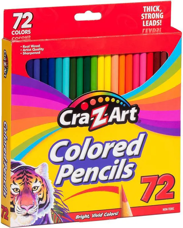 Alt view image 2 of 6 - Cra-Z-Art Classic Colored Pencils, 72 Count, Assorted Colors