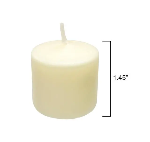Alt view image 7 of 7 - Mainstays Unscented Votive Candles, Ivory, 16-Pack