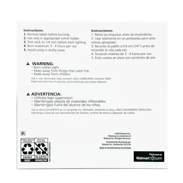 Alt view image 5 of 7 - Mainstays Unscented Votive Candles, Ivory, 16-Pack