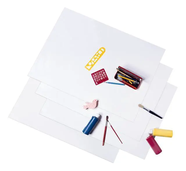 Alt view image 3 of 7 - Pen+Gear Heavyweight White Poster Board, 22 in x 28 in, 6 Count