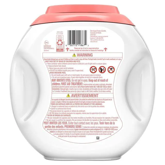 Alt view image 3 of 7 - Dreft Baby Laundry Detergent XL Pacs, Sensitive Skin, Hypoallergenic, Lightly Scented Lavender, 25 Count