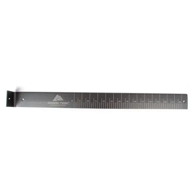 Alt view image 2 of 6 - Ozark Trail 22 in Aluminum Fish Measuring Board, Boat Mount Fishing Ruler with Corrosion Resistant Finish for Freshwater and Saltwater Use
