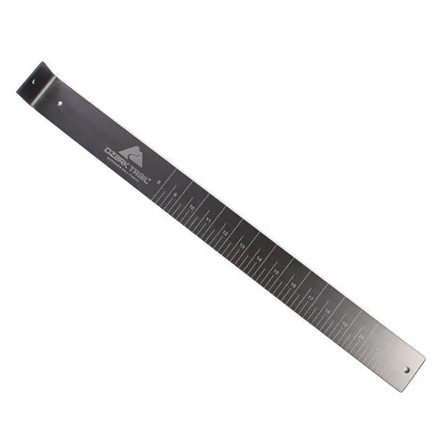 Alt view image 6 of 6 - Ozark Trail 22 in Aluminum Fish Measuring Board, Boat Mount Fishing Ruler with Corrosion Resistant Finish for Freshwater and Saltwater Use