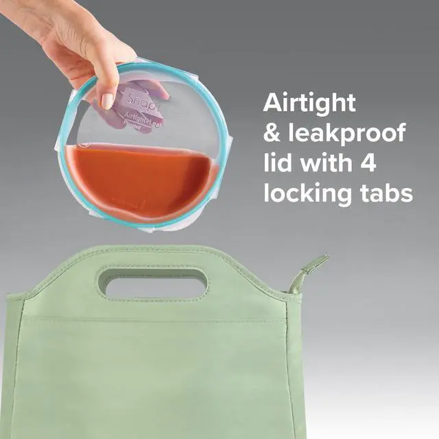 Alt view image 5 of 7 - Snapware Total Solution Glass Food Storage with Lid, 4 Cups, A Practical Choice for Dry Goods and Bulk Ingredients