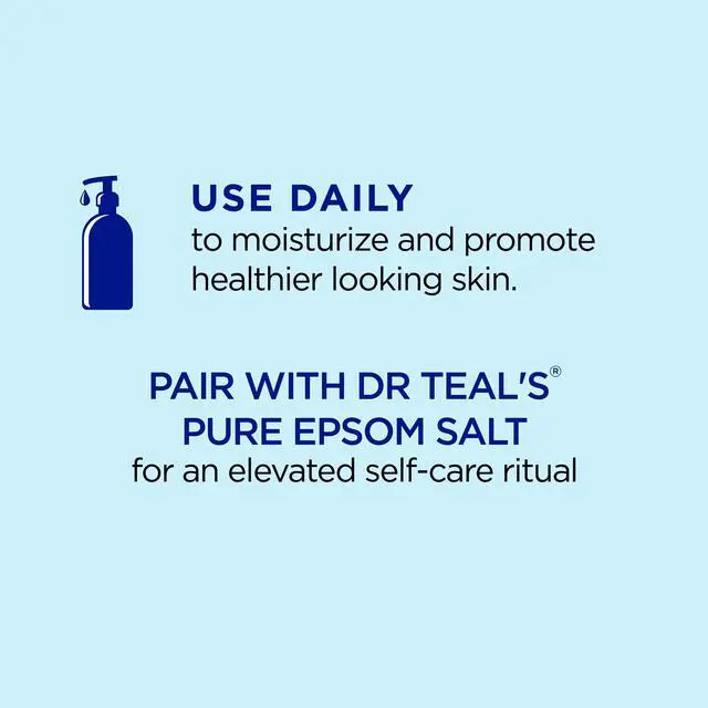 Alt view image 5 of 6 - Dr Teal's Body Lotion, Restorative Minerals with Magnesium, Potassium, Zinc & Essential Oils, 18 oz