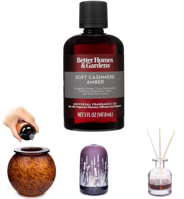 Alt view image 5 of 6 - Better Homes & Gardens Universal Fragrance Oil, Soft Cashmere & Amber, 5 fl oz