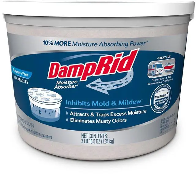 Main image of DampRid Hi-Capacity Moisture Absorber Fragrance Free 2LB 15.5OZ