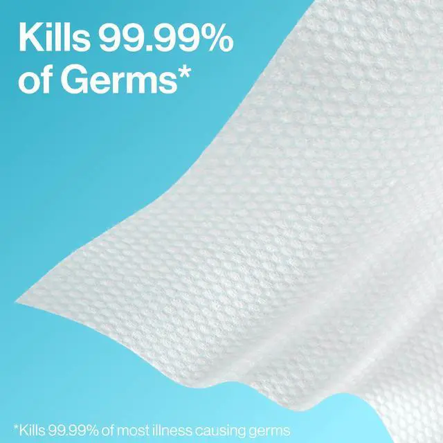 Alt view image 2 of 7 - The Honest Company Fragrance Free Sanitizing Alcohol Wipes, Antibacterial with Aloe, Kills 99.99% of Germs, 50 Count