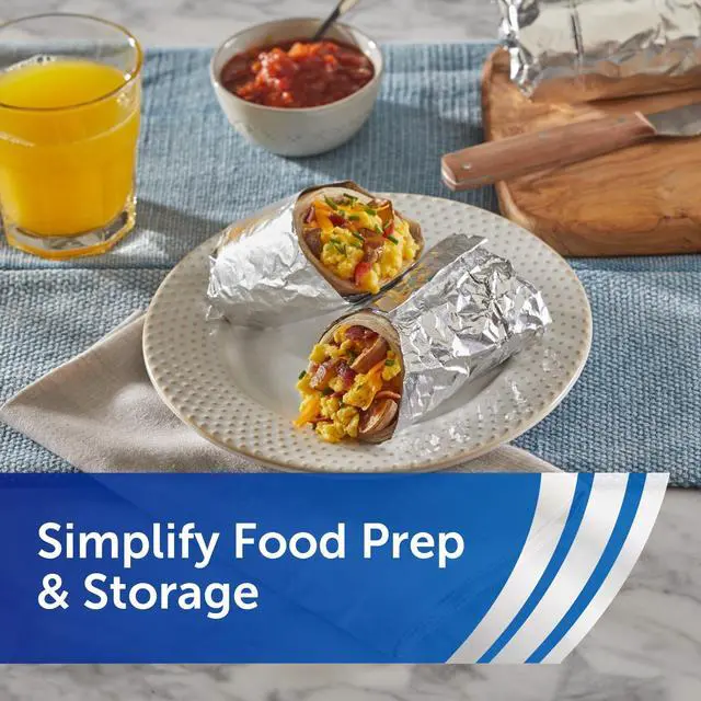 Alt view image 3 of 7 - Reynolds Wrap Pre-Cut Pop-Up Aluminum Foil Sheets, 14 x 10.25 inches, 50 Sheets
