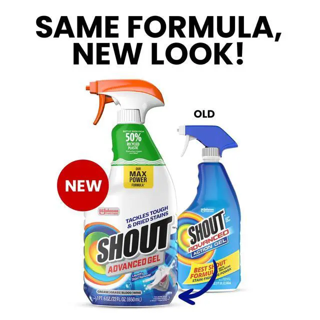 Alt view image 4 of 6 - Shout Advanced Acting Gel, Laundry Stain Remover, 22 FL. OZ.