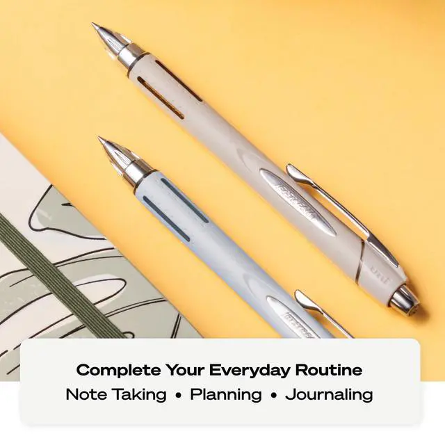 Alt view image 5 of 6 - uniball Jetstream Retractable Ballpoint Pens, Fine Point, 0.7mm, Black Ink, 4 Count