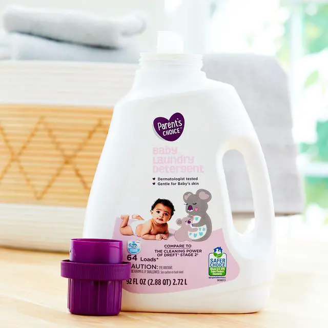 Alt view image 2 of 7 - Parent's Choice Baby Laundry Detergent, 92 fl oz, 64 Loads