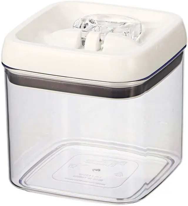 Main image of Better Homes & Gardens Canister - 4.5 Cup Flip-Tite® Square Food Storage Container, Designed to Help with Pantry Organization and Food Storage