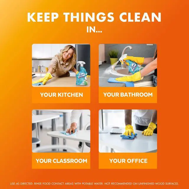 Alt view image 2 of 7 - Lysol Brand New Day All Purpose Cleaner Mango & Hibiscus, Deep Clean 32 fl oz
