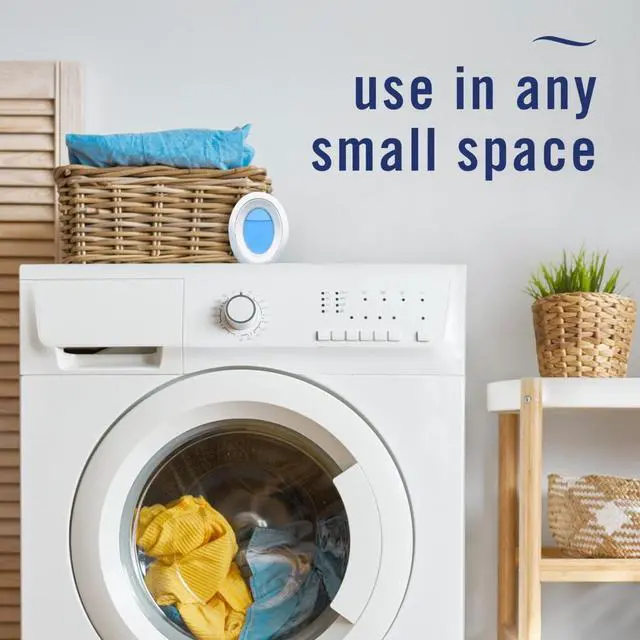 Alt view image 3 of 7 - Febreze Bathroom Air Freshener, Odor-Fighting, Linen & Sky Scent, 2 Count