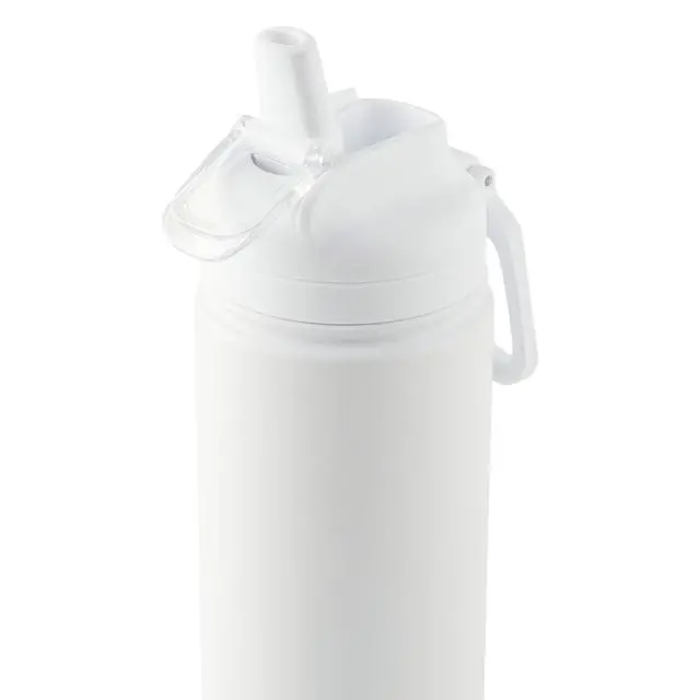 Alt view image 7 of 7 - Mainstays 24 oz Stainless Steel Sip Water Bottle, White