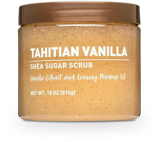 Main image of Walmart Shea Sugar Body Scrub, Tahitian Vanilla, 18 oz