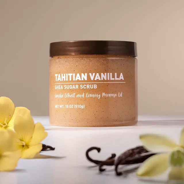 Alt view image 5 of 7 - Walmart Shea Sugar Body Scrub, Tahitian Vanilla, 18 oz