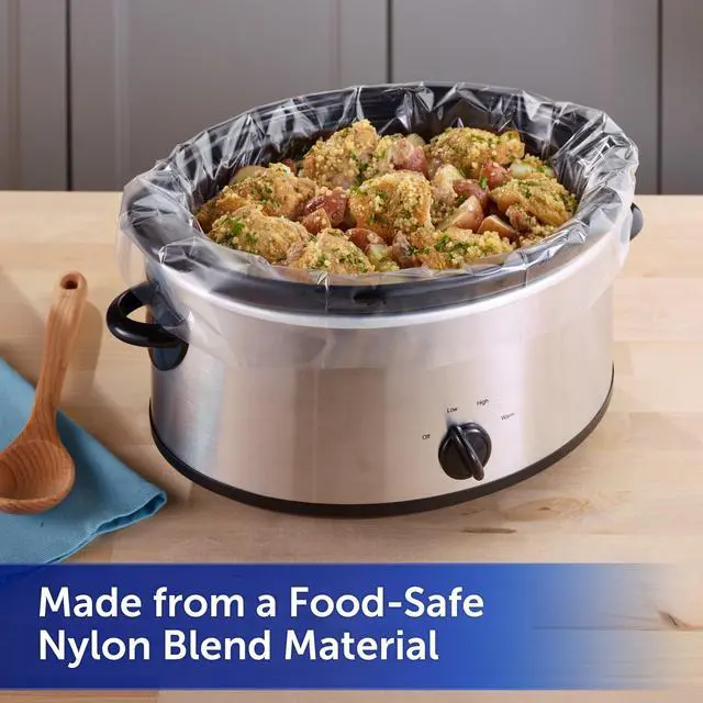 Alt view image 2 of 7 - Reynolds Kitchens Slow Cooker Liners, Regular (Fits 3-8 Quarts), 10 Count