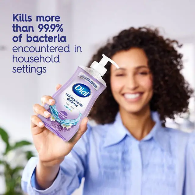 Alt view image 5 of 6 - (2 pack) Dial Antibacterial Defense Lavender & Jasmine Liquid Hand Soap, 11 fl oz