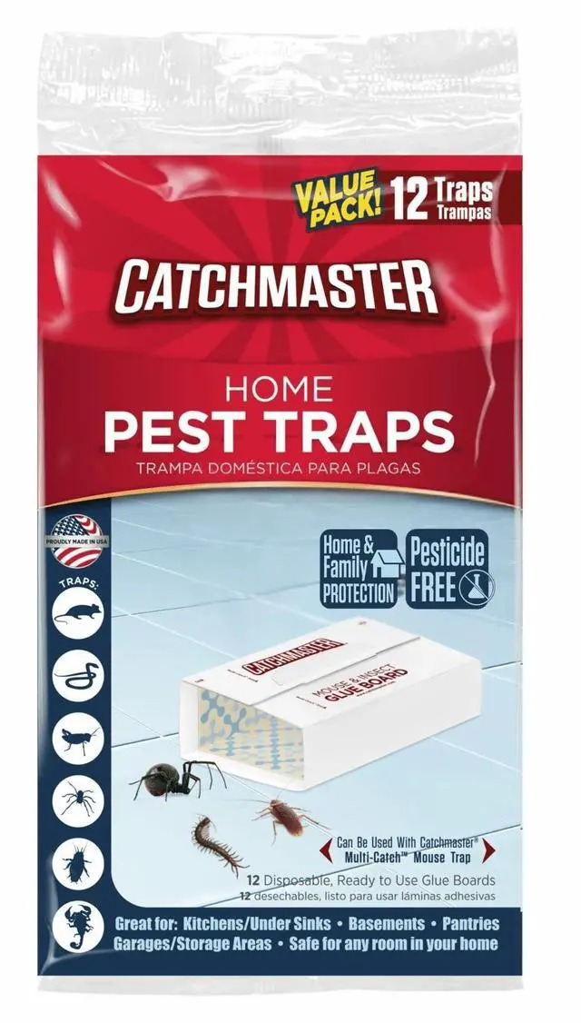 Main image of Catchmaster Value Pack Solid Home Pest Traps 12 Count