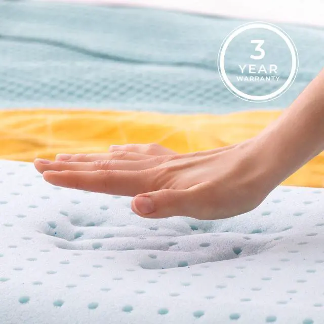 Alt view image 6 of 7 - Linenspa Medium Feel Standard Size Ventilated Gel Memory Foam Bed Pillow with Washable Cover and Temperature Regulating Infusion