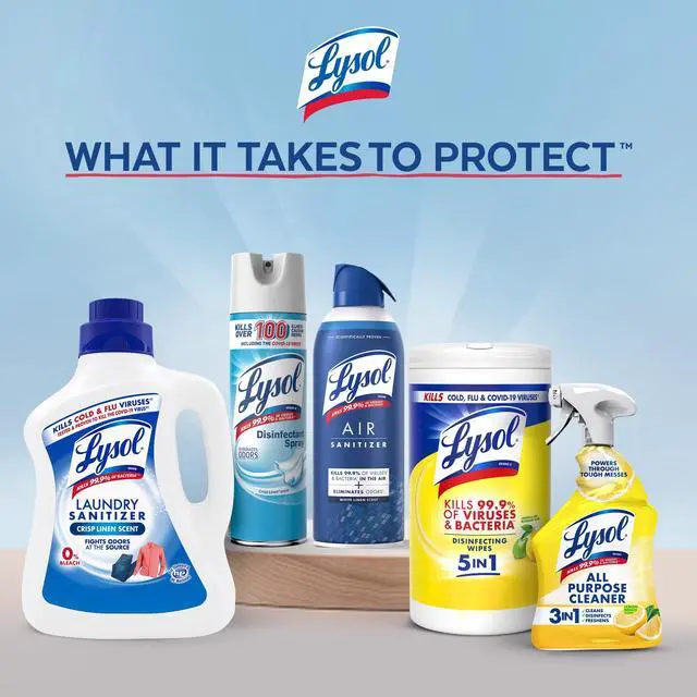 Alt view image 4 of 6 - Lysol® All Purpose Cleaner Sanitizing and Disinfecting Spray Lemon Breeze Scent, 32 oz, Bottle