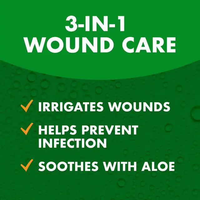 Alt view image 4 of 7 - ARM & HAMMER Simply Saline Wound Care 3-in-1 Antiseptic First Aid Spray, 7.4 oz