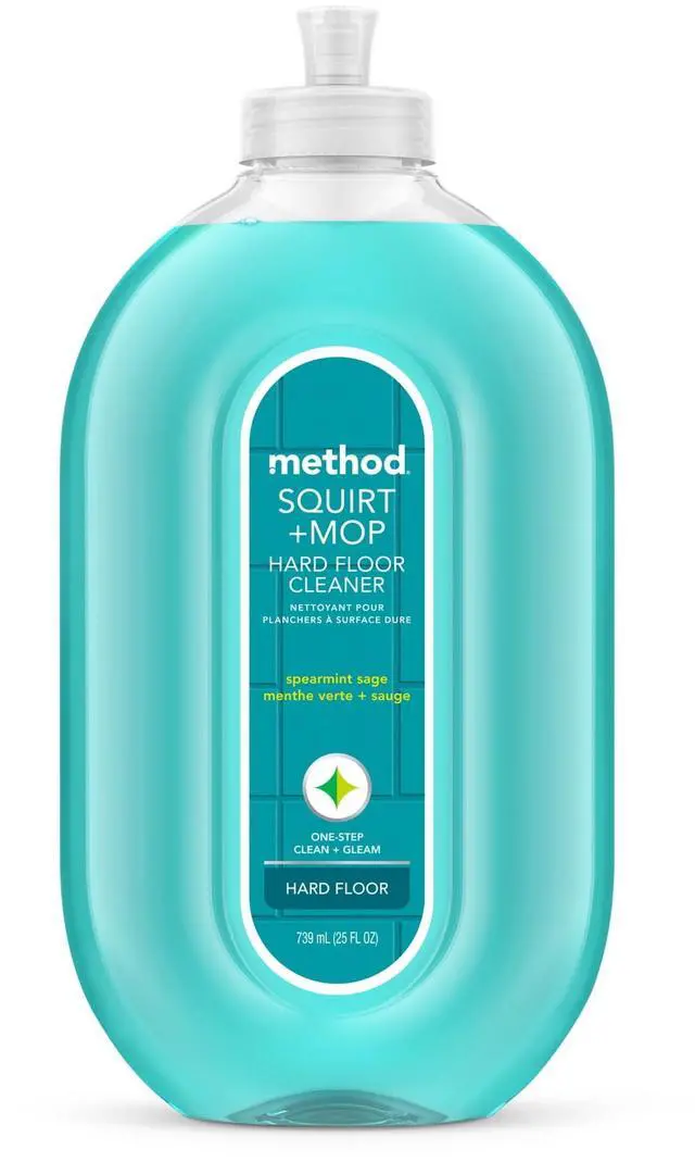 Main image of Method Squirt + Mop Hard Floor Cleaner, Spearmint Sage, 25 fl oz