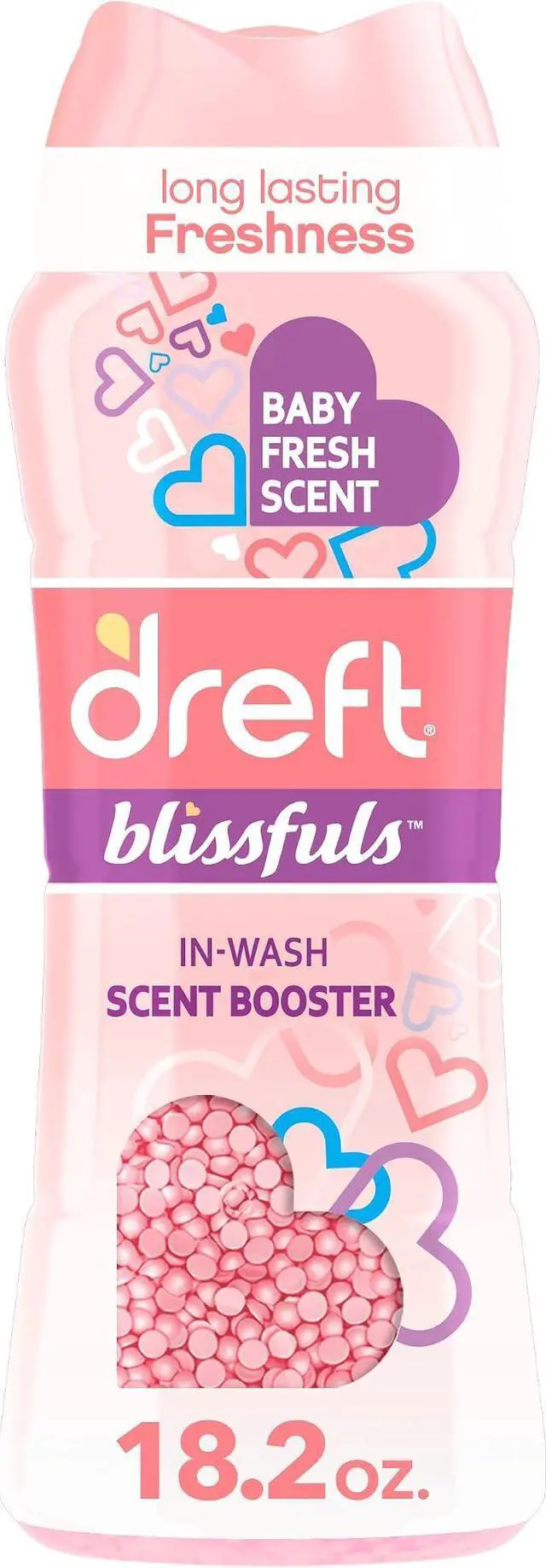 Main image of Dreft Blissfuls In-Wash Laundry Scent Booster Beads, Baby Fresh Scent, 18.2 oz