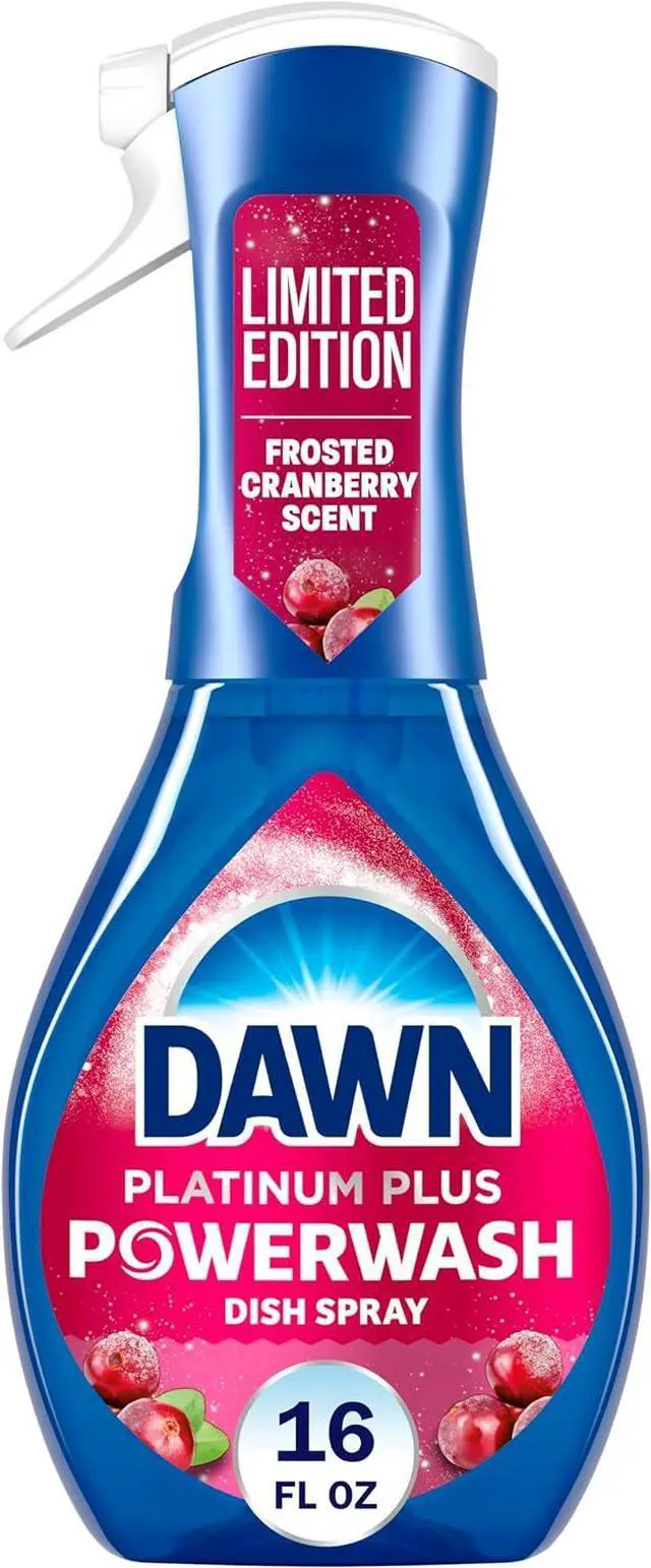 Main image of Dawn Powerwash Spray, Dish Soap, Dishwashing Liquid, Cleaning Supplies, Frosted Cranberry, 1 Starter Kit, 16 Fl Oz