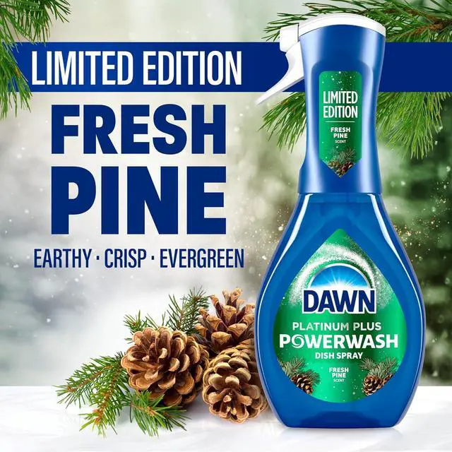 Alt view image 3 of 5 - Dawn Powerwash Spray, Dish Soap, Dishwashing Liquid, Cleaning Supplies, Fresh Pine, 1 Starter Kit, 16 Fl Oz