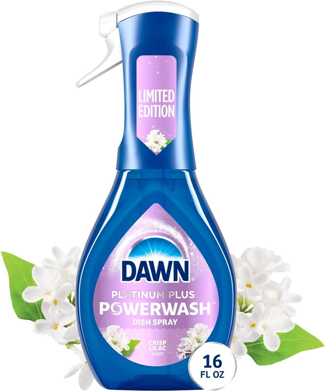 Main image of Dawn Powerwash Spray, Dish Soap, Dishwashing Liquid, Crisp Lilac, 1 Starter Kit, 16 Fl Oz